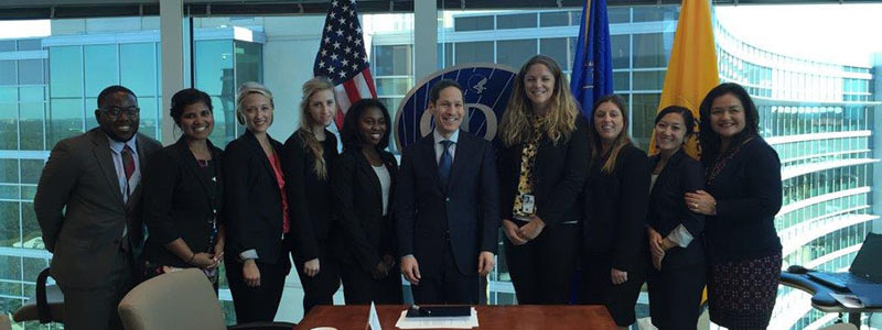 Fellows in the Presidential Management Fellows (PMF) Program at CDC attending a mentoring session with Dr. Tom Frieden, CDC Director. Atlanta, GA (2015) 