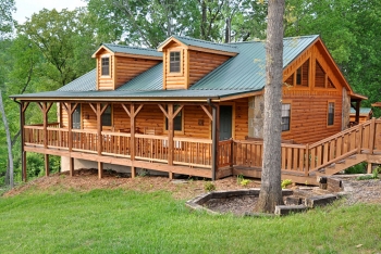 Consider energy efficiency when designing or purchasing a log home. | Photo courtesy of Â©iStockphoto.com/tinabelle