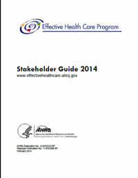Cover of the Effective Health Care Program Stakeholder Guide