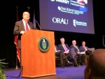 Deputy Secretary of Energy Daniel Poneman addresses attendees at a ceremony at Pellissippi State Community College on August 15, 2014. | Energy Department file photo.
