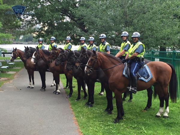 Massachusetts State Police Mounted Unit