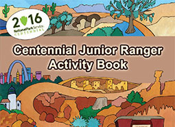 Cover of the Junior Ranger Centennial Book.