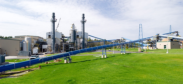 Savannah River Site's Biomass Steam Plants