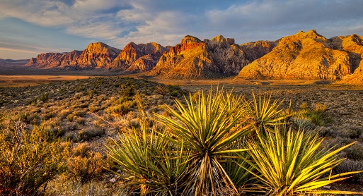 A landscape view of Red Rock National Conservation Area, Nevada, photo by Bob Wick, BLM