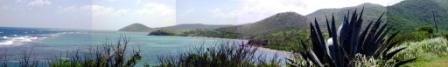 The south shore of St. Croix, USVI.