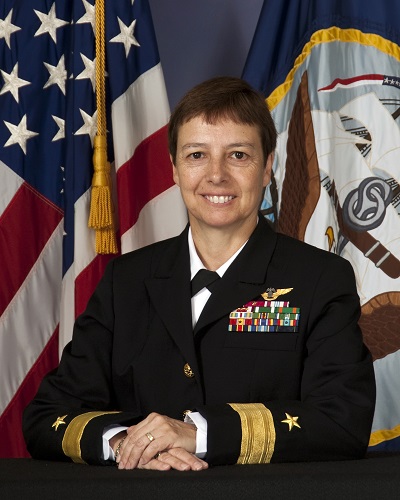 <a href="http://www.navy.mil/navydata/bios/navybio.asp?bioID=634" alt='Link will open in a new window.' target='whole'>Rear Adm. Cindy “CJ” Jaynes</a> is the program executive officer for Air Anti-Submarine Warfare, Assault and Special Mission Programs (PEO(A))