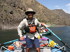 River ranger in Idaho