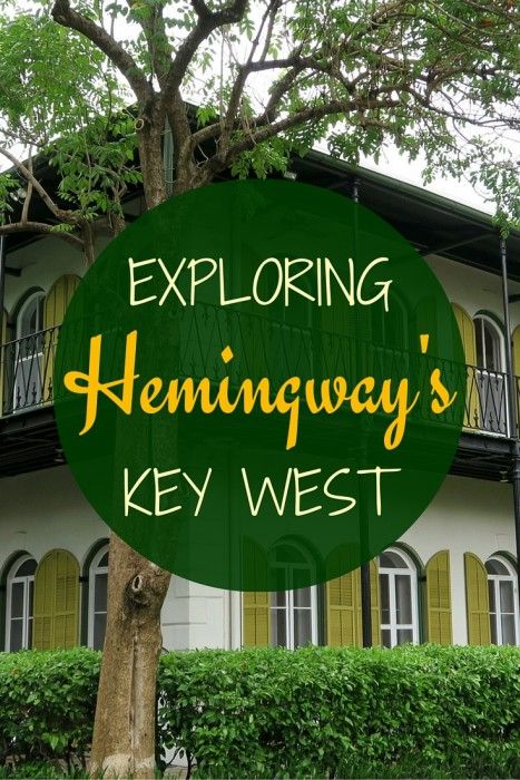 Touring Ernest Hemingway's Key West with visits to Blue Heaven, Hemingway House, Key West Lighthouse, Sloppy Joe's Bar, and Casa Antigua. The Florida Keys, Florida