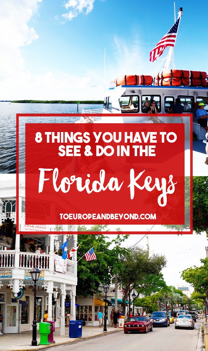 Whether you’re visiting as a snowbird or as a first-timer, here are eight things to do in the Florida Keys that you absolutely can’t skip. http://toeuropeandbeyond.com/things-to-do-in-the-florida-keys/