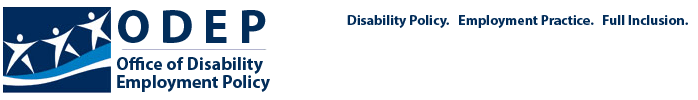 ODEP Office of Disability Employment Policy