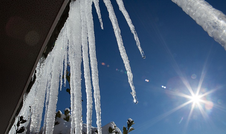 January is Winter Safety Month. With snow and other weather hazards, winter carries with it a unique set of issues that can impact health and overall well-being. (DoD photo by Rachel Larue)