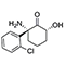 Chemical structure of antidepressant metabolite