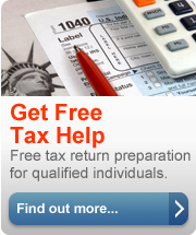 Get Free Tax Help. Free tax return preparation for qualified individuals. Find out more.