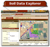 Soil Data Explorer tab