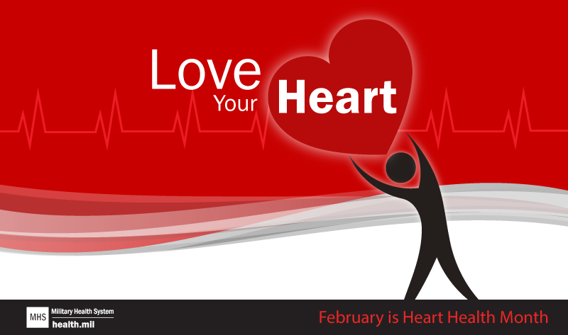Heart Health Month campaign graphic