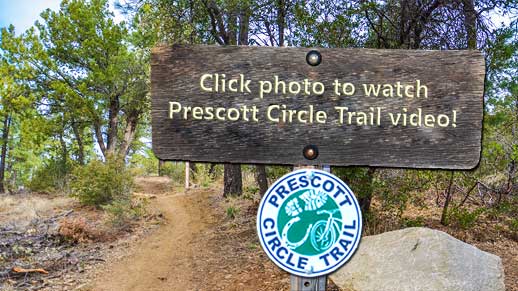 Click image to play Prescott Circle Trail video
