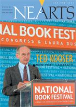 Ted Kooser, US Poet Laureate, at the Poetry Pavilion.