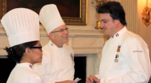 Photo of three chefs