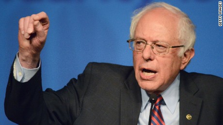 PHILADELPHIA, PENNSYLVANIA - APRIL 07: Democratic presidential candidate Sen. Bernie Sanders (D-VT) speaks during the AFL-CIO Convention at the Downtown Sheraton Philadelphia on April 7, 2016 in Philadelphia, Pennsylvania. The Pennsylvania primaries will be held on April 26. (Photo by William Thomas Cain/Getty Images)