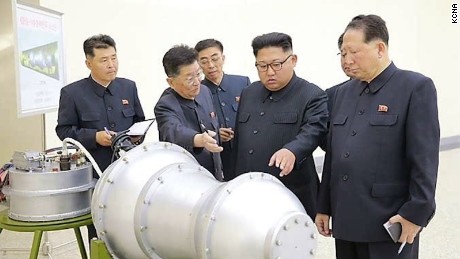 North Korea&#39;s regime has &quot;succeeded in making a more developed nuke,&quot; according to state news agency KCNA. During a visit to the country&#39;s Nuclear Weapons Institute &quot;he watched an H-bomb to be loaded into new ICBM,&quot; KCNA added.