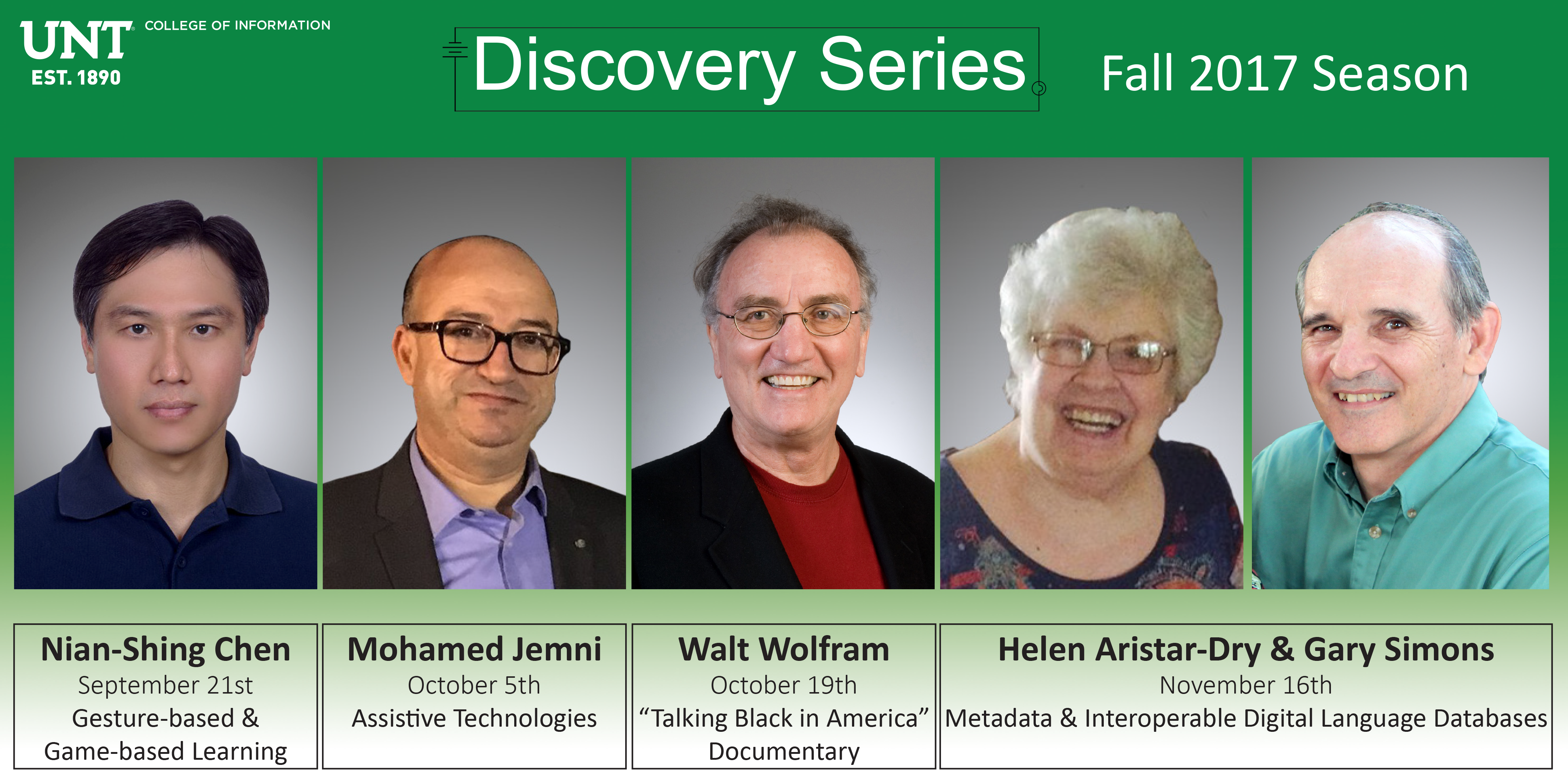Discovery Series Fall 2017