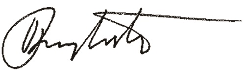 Victo Prybutok signature