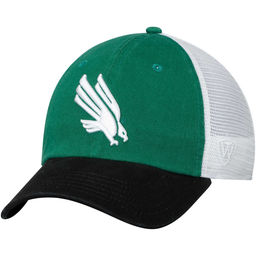 Men's Top of the World Green North Texas Mean Green Backroad Trucker Adjustable Hat