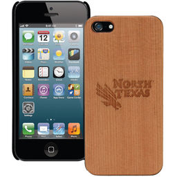 North Texas Mean Green Wooden iPhone 5 Primary Case