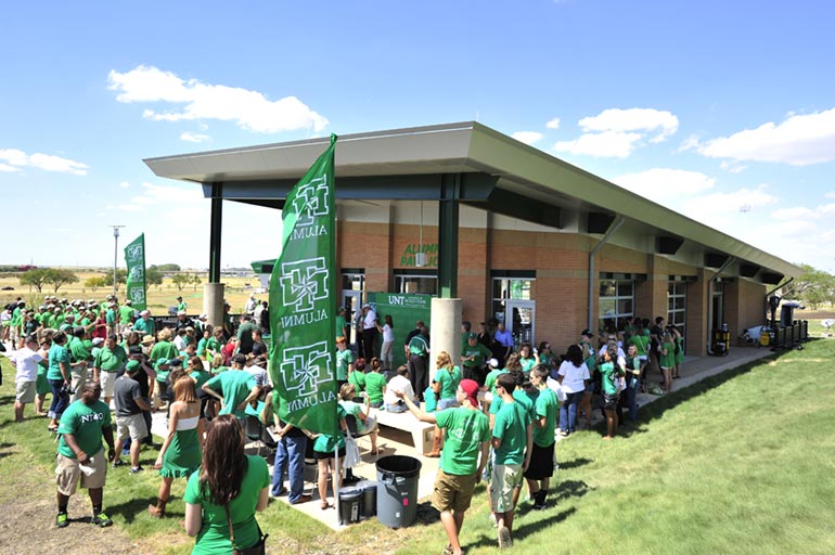 UNT Alumni Center at Apogee Stadium