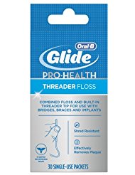 Oral-B Glide Pro-Health Threader Floss 30 Count