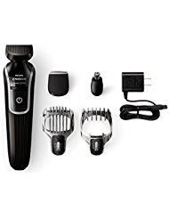 Philips Norelco Multigroom 3100 with 5 attachments and skin-friendly blades, QG3330/49