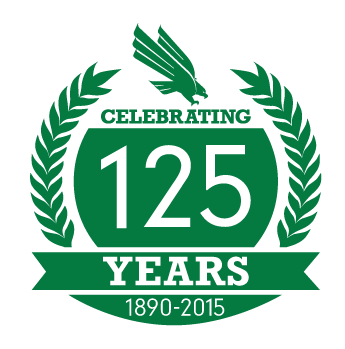 UNT 125 Year Anniversary Logo