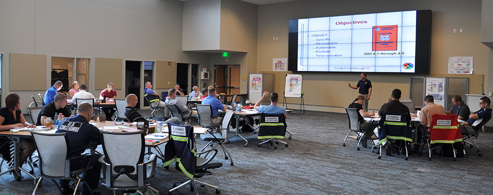 Traning at NOAA's Gulf of Mexico Disaster Response Center