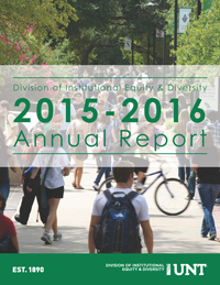 2015-16 Division of Institutional Equity & Diversity Annual Report