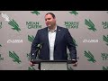 North Texas Football: AD Wren Baker Pre-New Mexico Bowl Press Conference