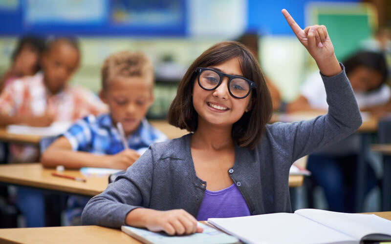 Girl in Class