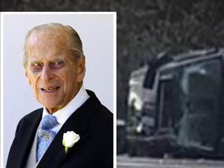 Prince Philip shaken but uninjured after car crash