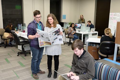 NT Daily students at work