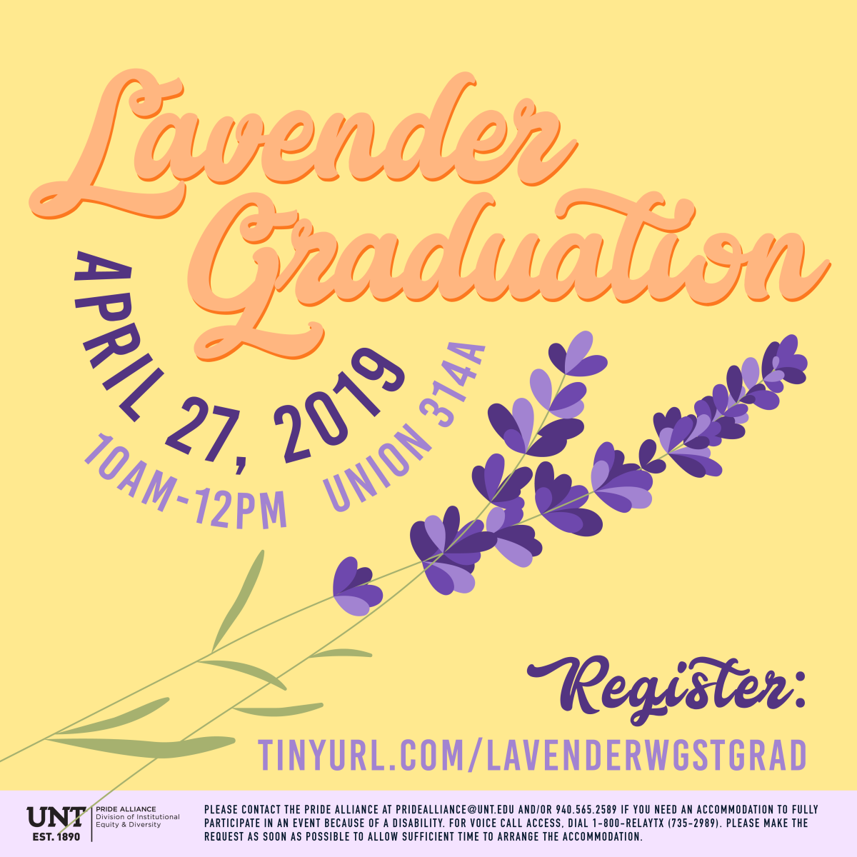 Lavendar Graduation