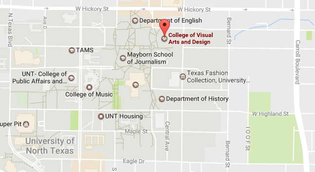 Map to ART Building