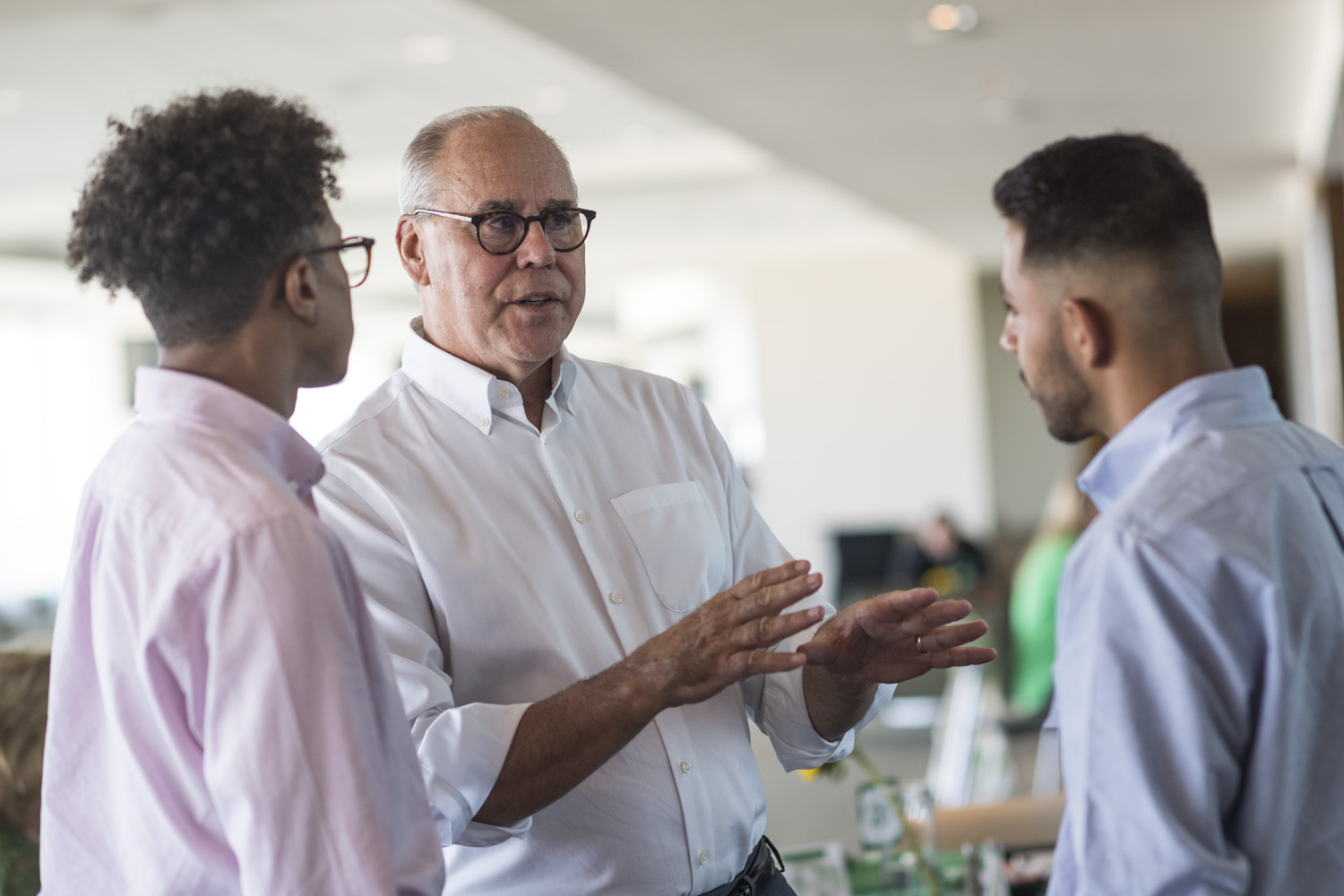 President Smatresk speaks to students at the 2018 Planning Implementation Workshop