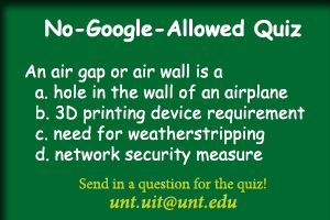 What is an air gap or an air wall? Click for the answer.