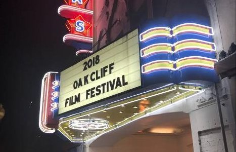Texas Theater marquee announces 2018 Oak Cliff Film Festival