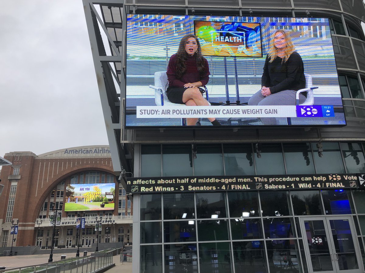 Sonia Azad Interviewing Dr. Amie Lund on WFAA TV.