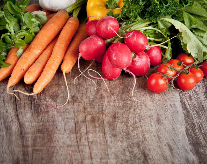 Farmer's Carrots, Beets, Tomatoes