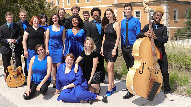 Unt Jazz Singers group