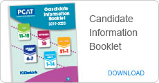 Download the PCAT Candidate Information Booklet (CIB)