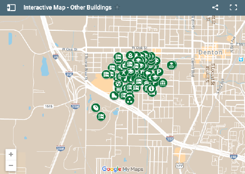 Thumbnail of main campus buildings map