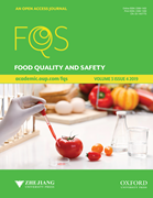 Cover image of current issue from Food Quality and Safety