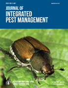 Cover image of current issue from Journal of Integrated Pest Management